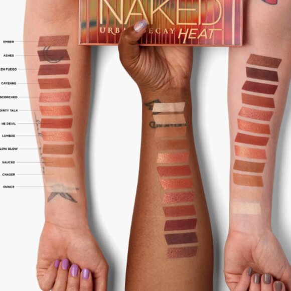 Urban Decay Naked Heat Eyeshadow Palette - Picture 1 of 7